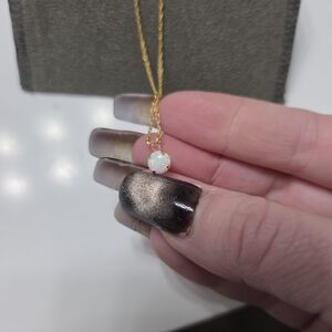 Opal Pendany Necklace
